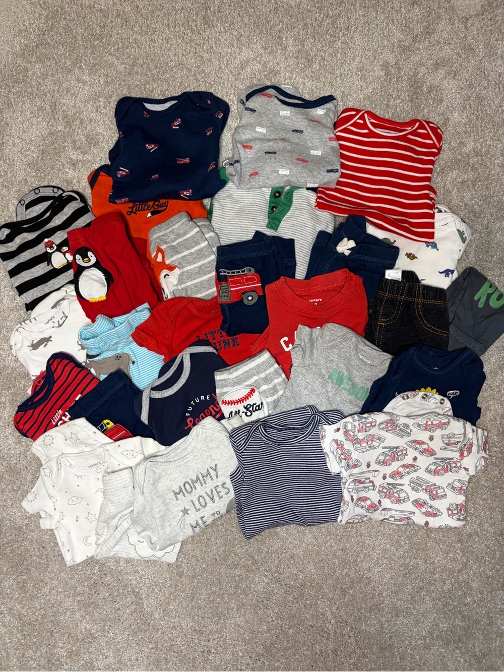 Carter's Baby Boys bundle